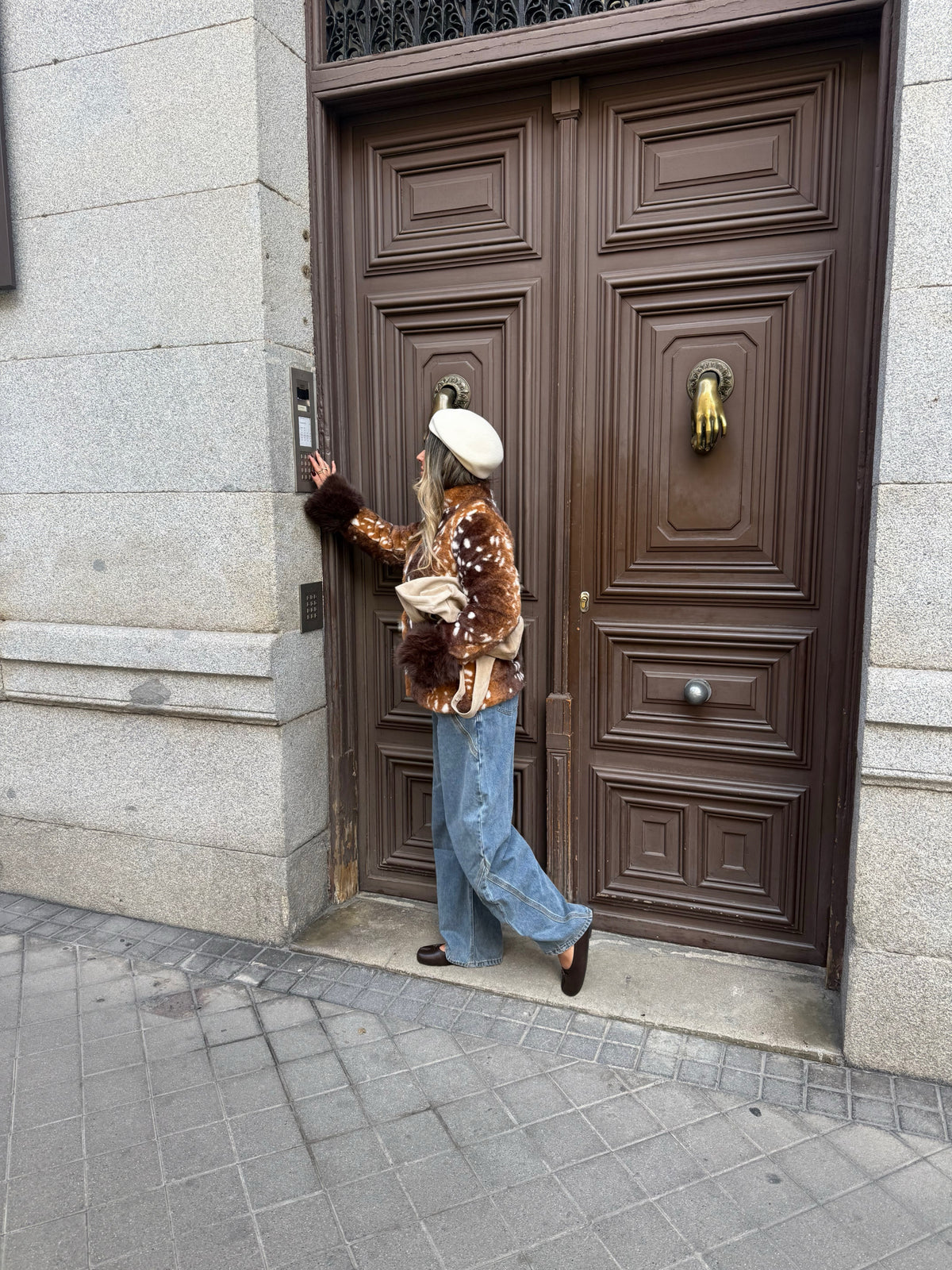 Bambi Faux Fur Jacket
