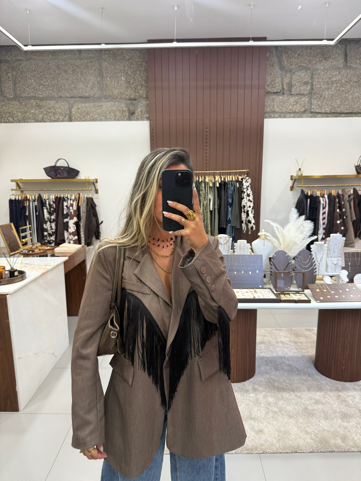 Blazer Franjas