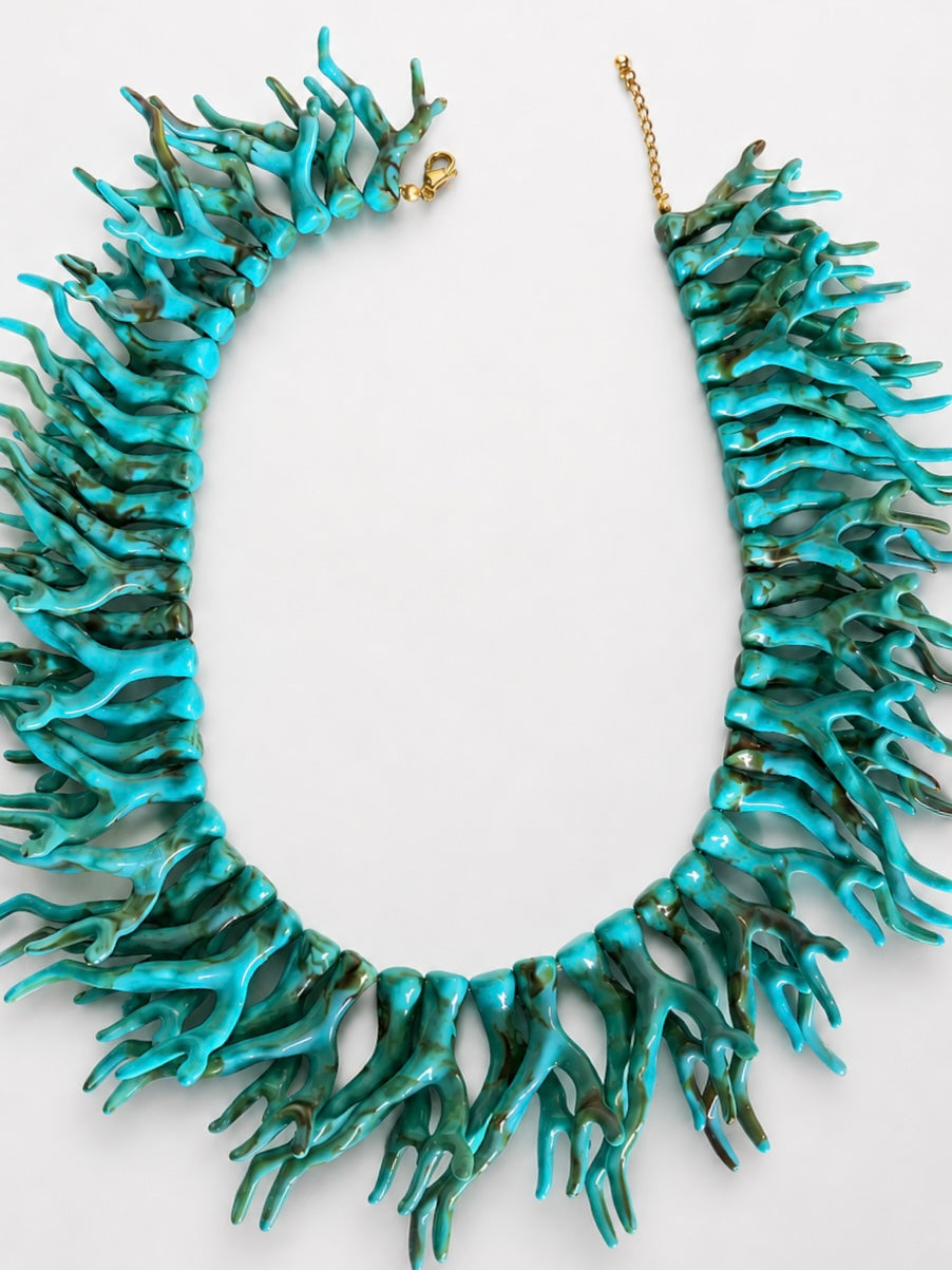 Colar Corail Bleu