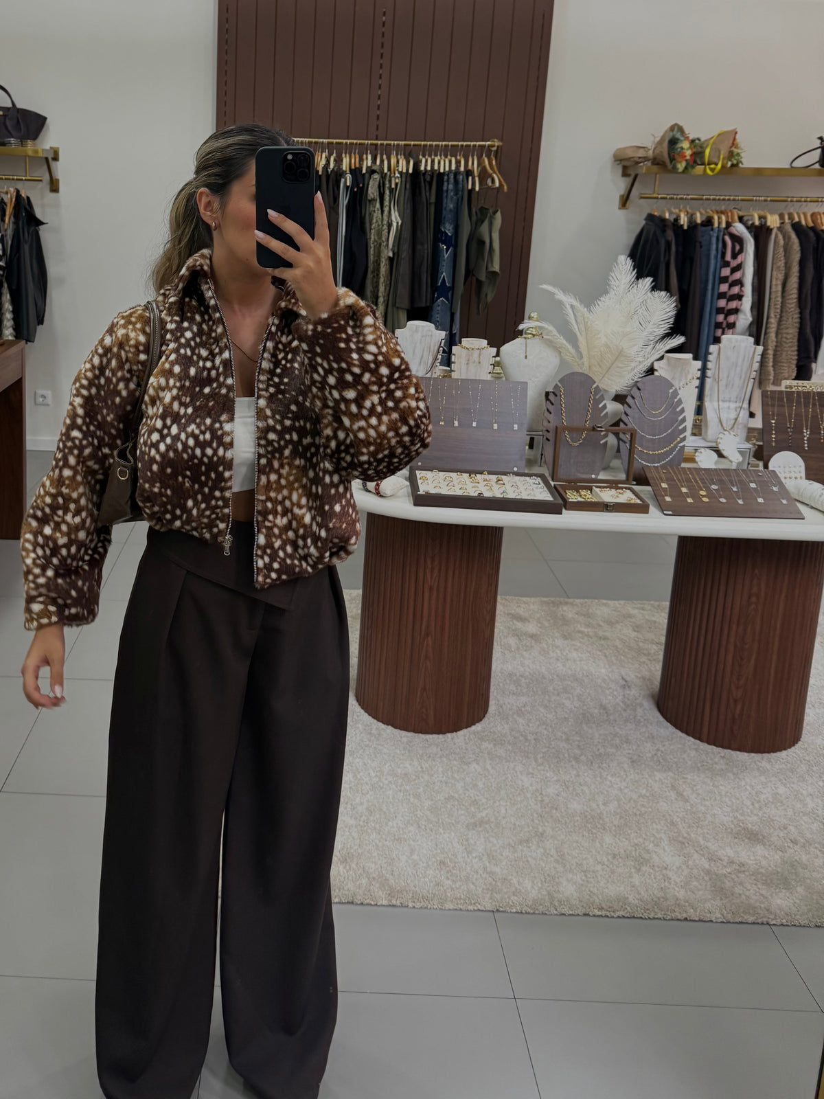 Calças Wide Leg