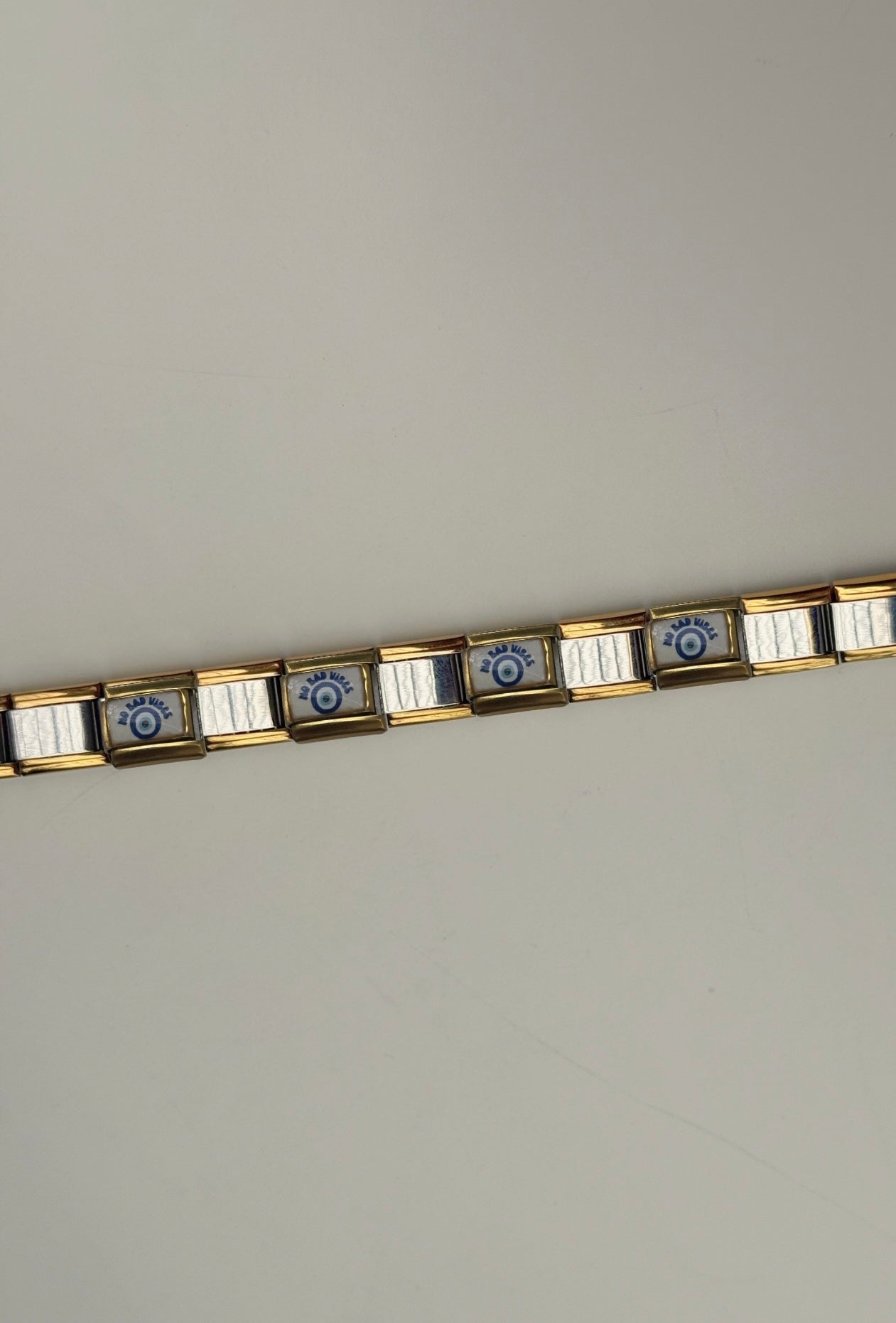 Pulseira Italiana No Bad Vibes